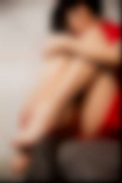 Close-up of sensual female feet